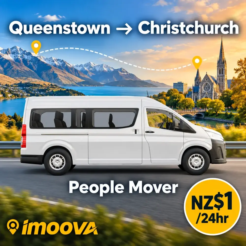 People Mover relocation from Queenstown to Christchurch