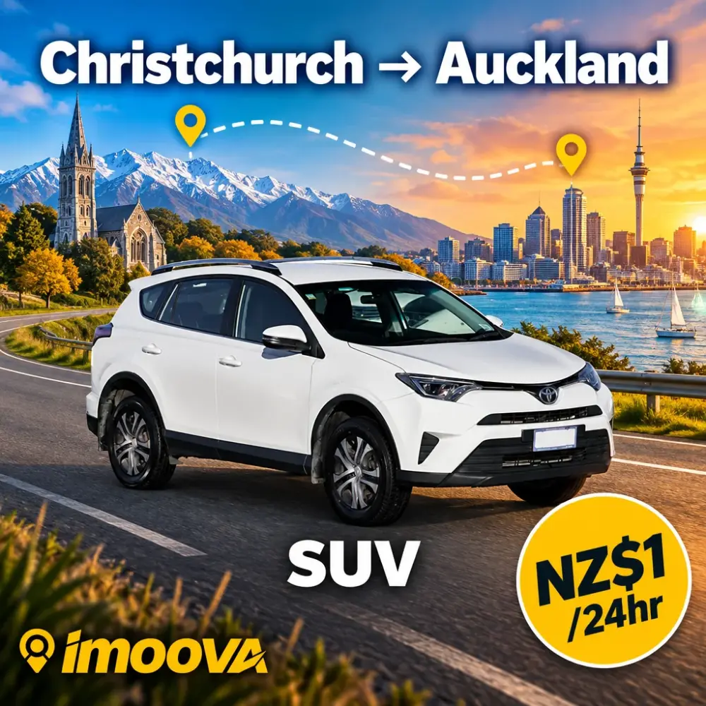 SUV relocation from Christchurch to Auckland