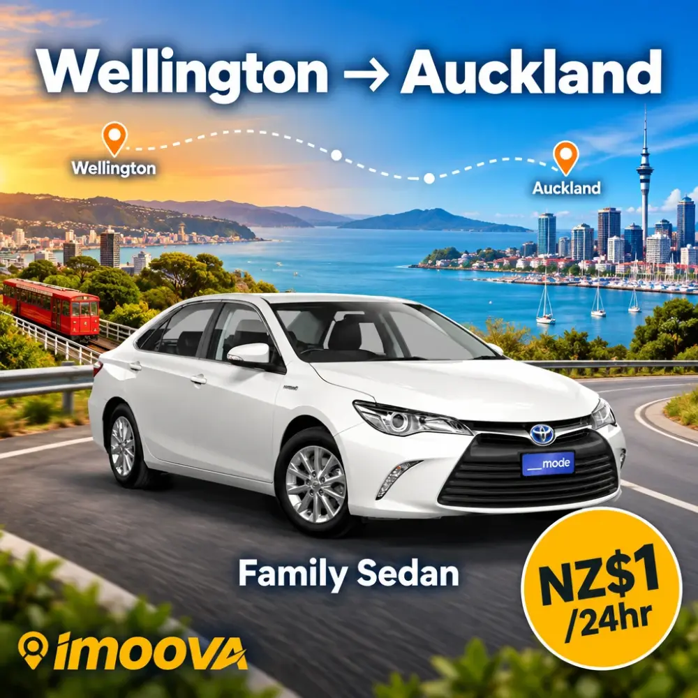 Family Sedan relocation from Wellington to Auckland