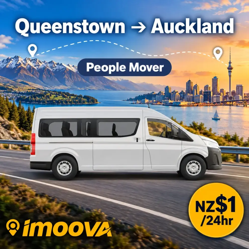People Mover relocation from Queenstown to Auckland