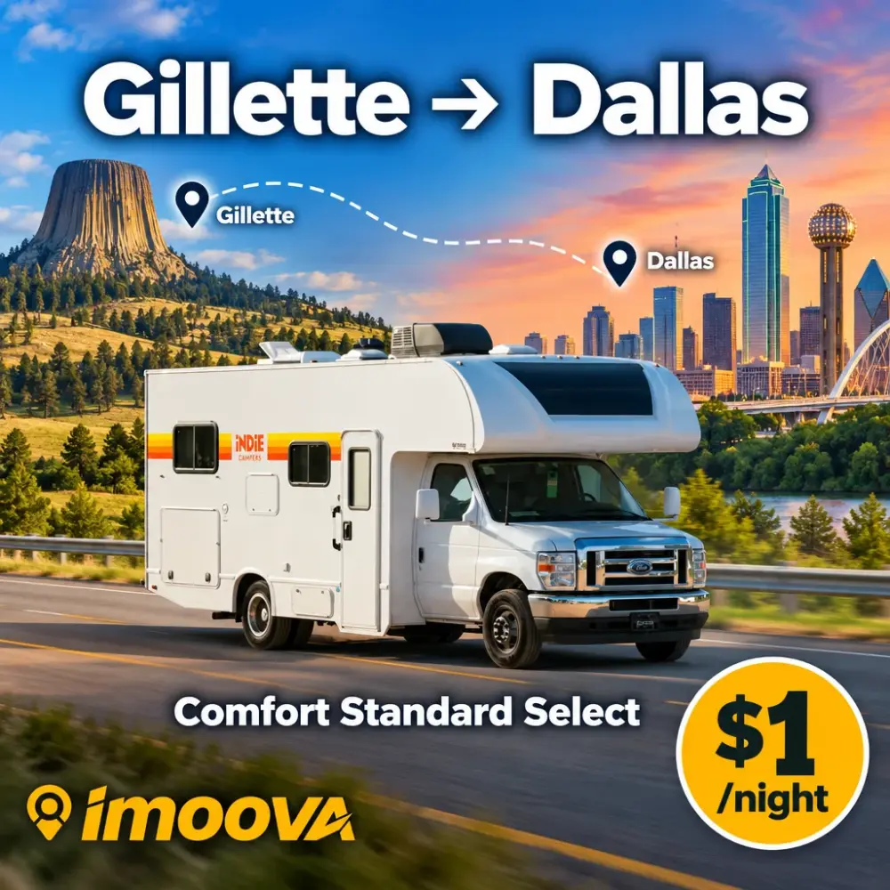 Trasloco di Comfort Standard Select da Gillette a Dallas