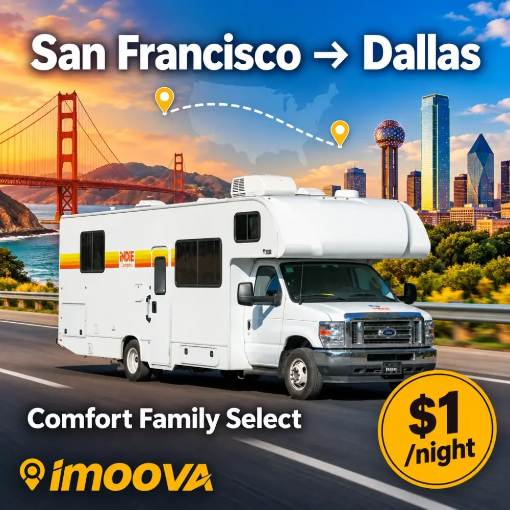 Trasloco di Comfort Family Select da San Francisco a Dallas