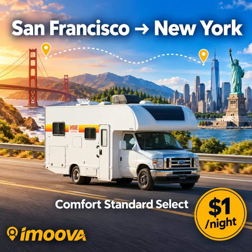 Comfort Standard Select relocation from San Francisco to New York