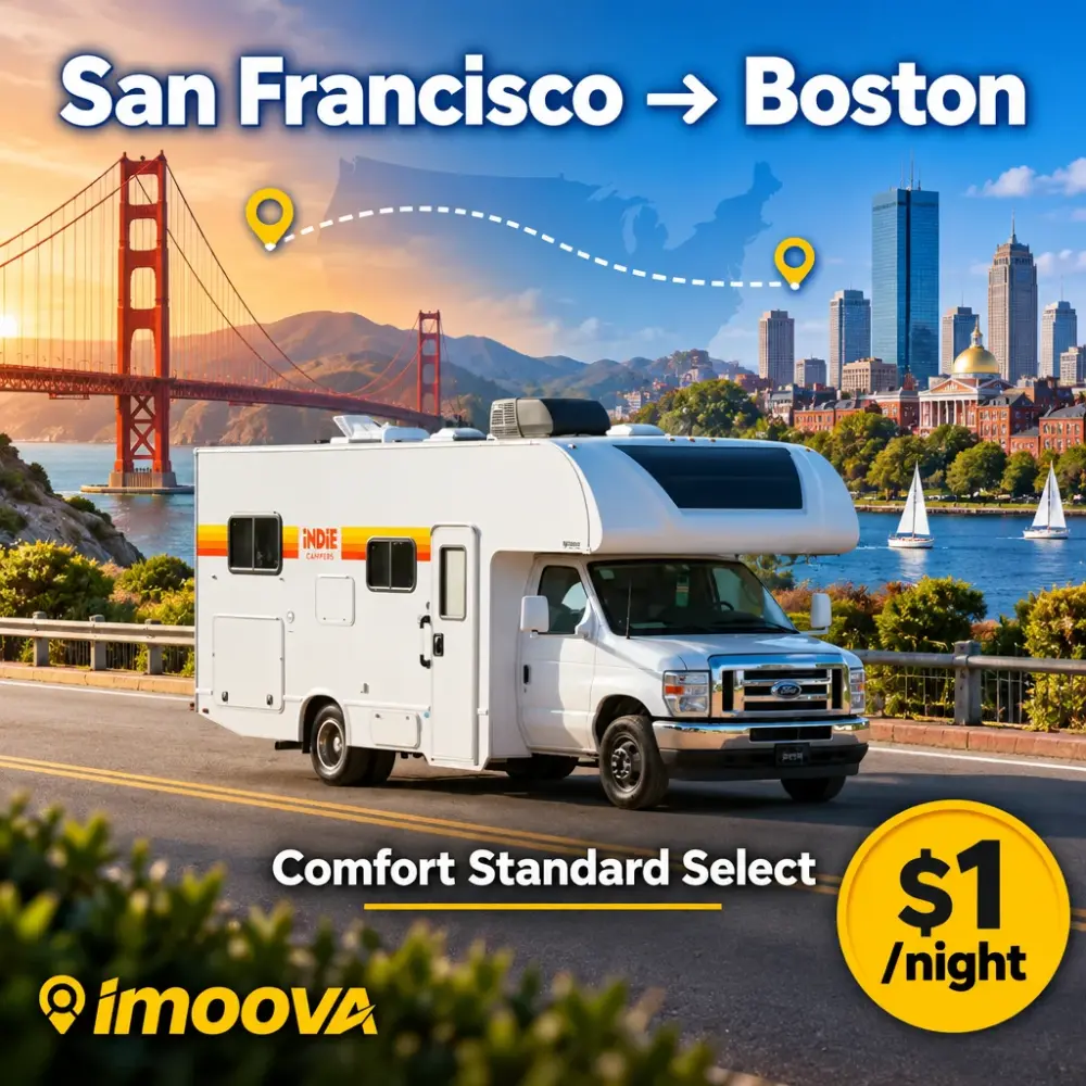 Comfort Standard Select relocation from San Francisco to Boston