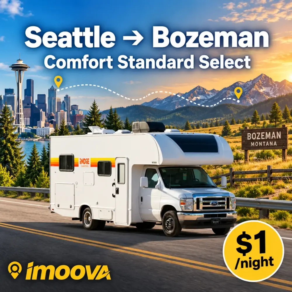 Comfort Standard Select relocation from Seattle to Bozeman