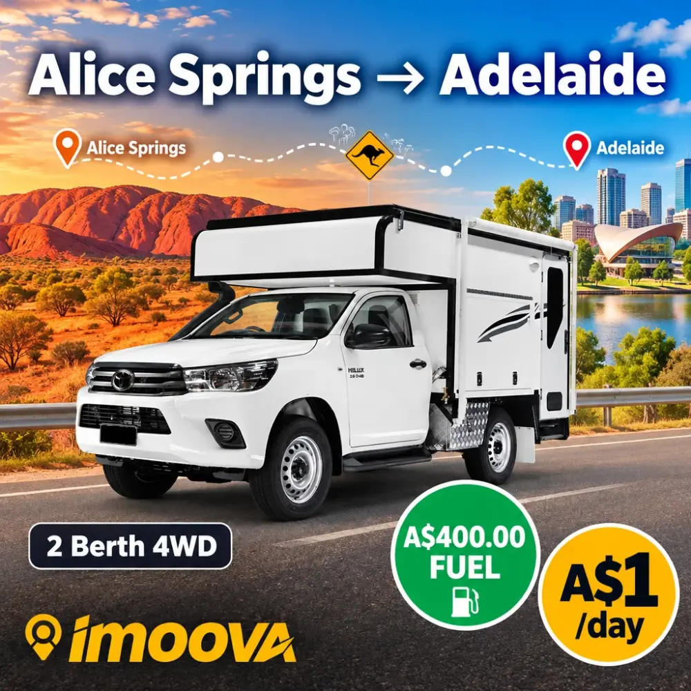 2 Berth 4WD relocation from Alice Springs to Adelaide