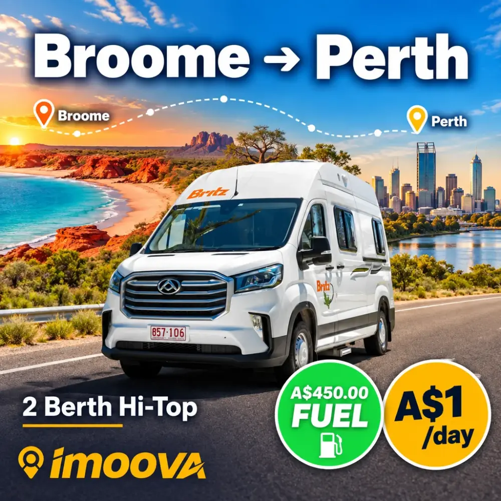2 Berth Hi-Top relocation from Broome to Perth
