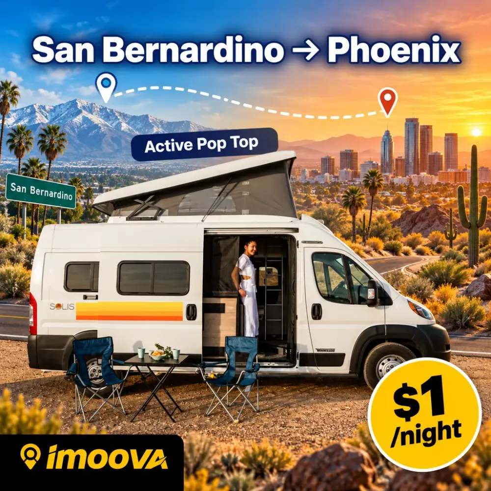 Relocalisation de Active Pop Top de San Bernardino à Phoenix