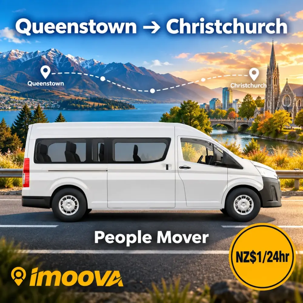 People Mover relocation from Queenstown to Christchurch