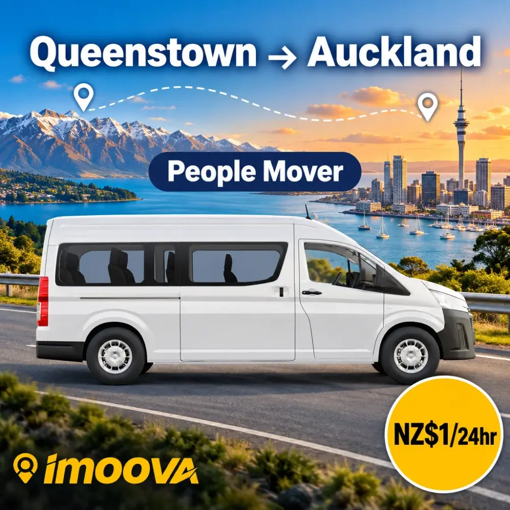 People Mover relocation from Queenstown to Auckland