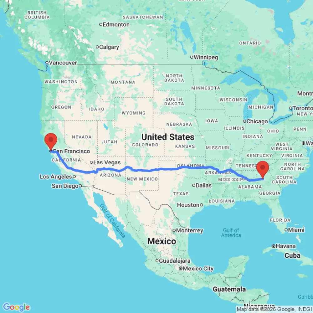 Comfort Family Select relocation from San Francisco to Atlanta