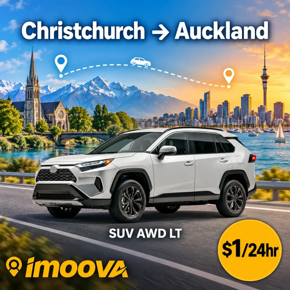 Trasloco di SUV AWD LT da Christchurch a Auckland