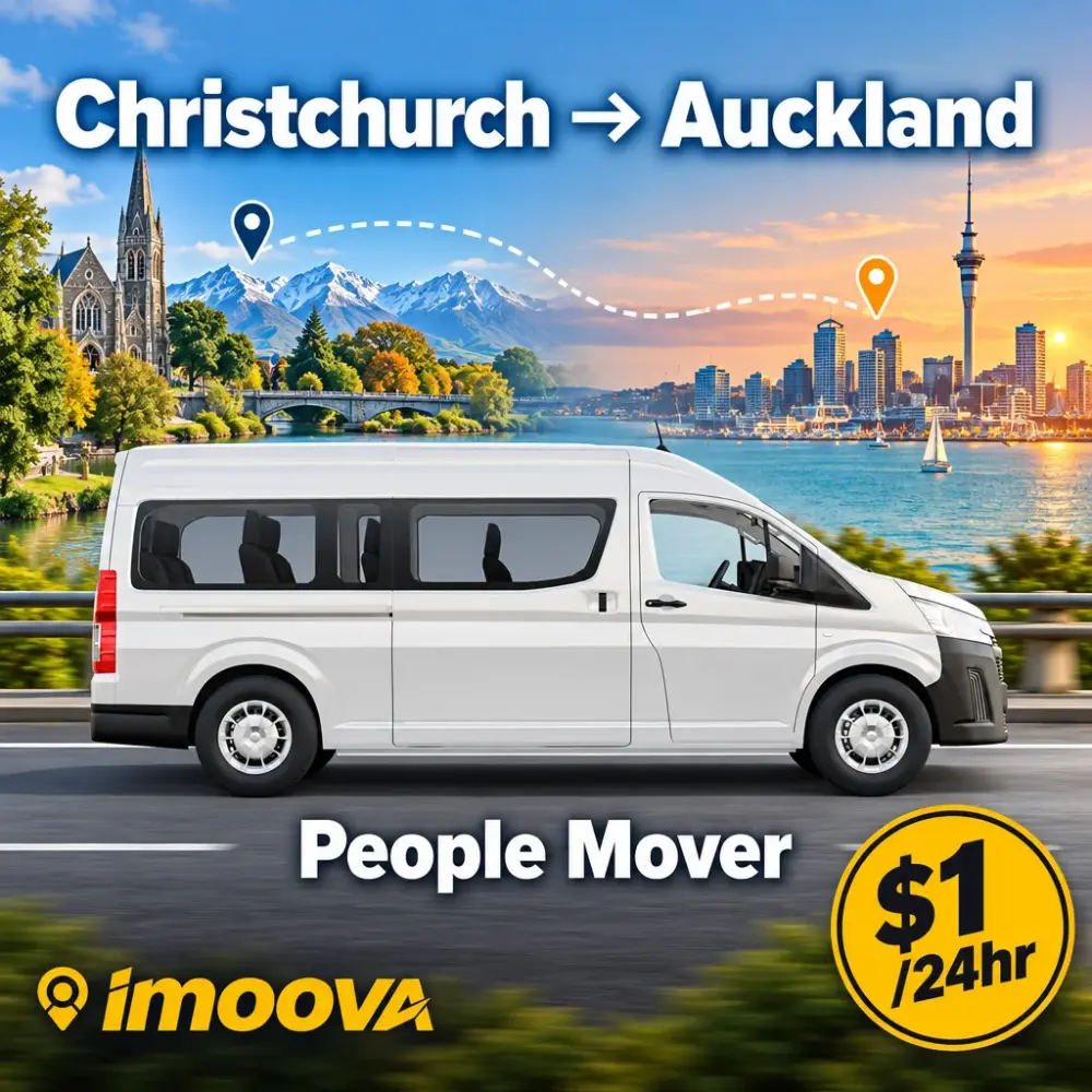 Trasloco di People Mover da Christchurch a Auckland