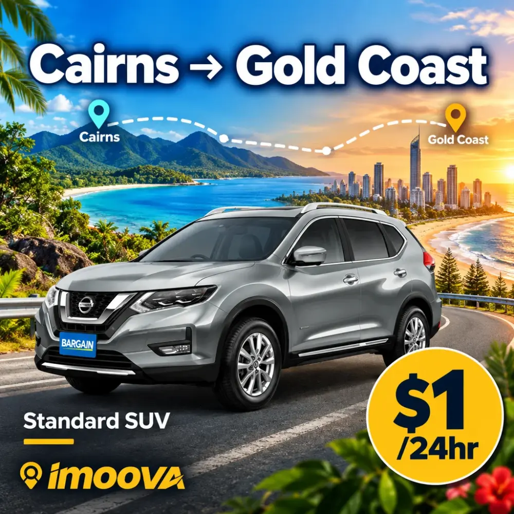 Standard SUV relocation from Cairns to Gold Coast