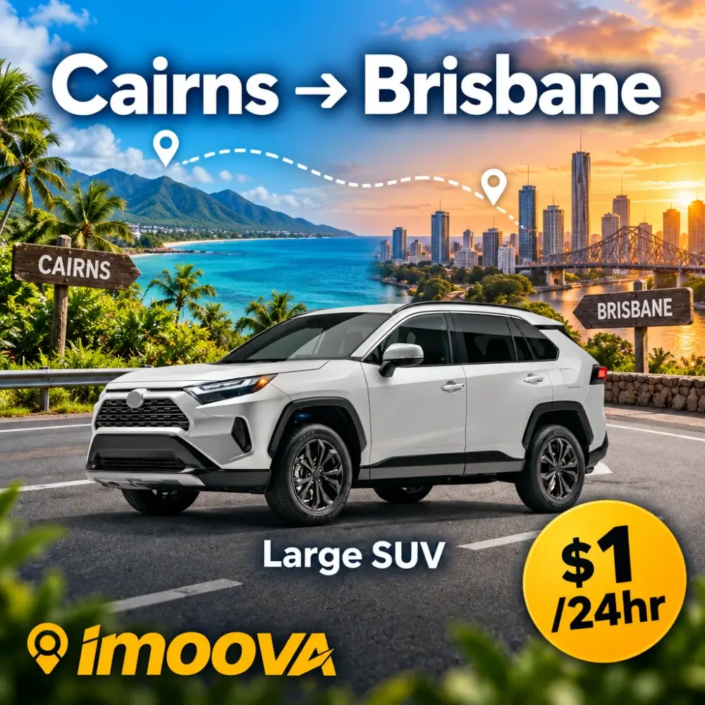 Large SUV relocation from Cairns to Brisbane