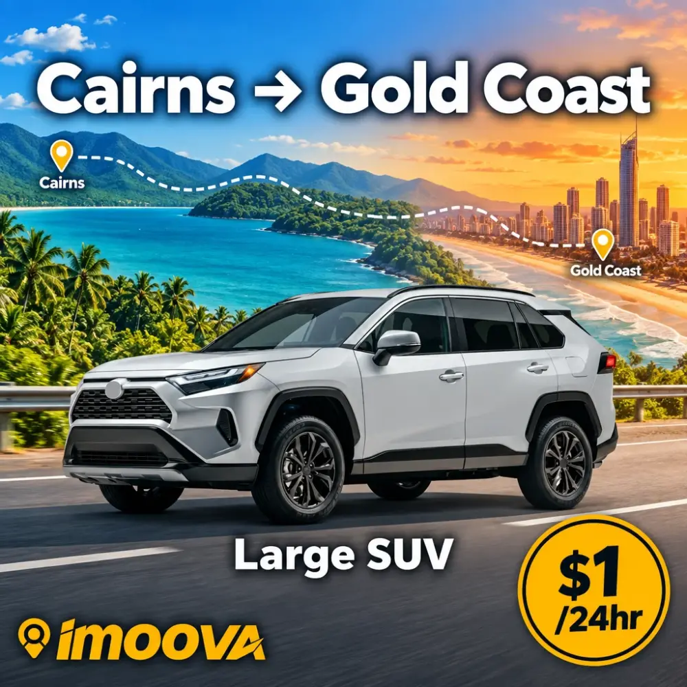 Large SUV relocation from Cairns to Gold Coast