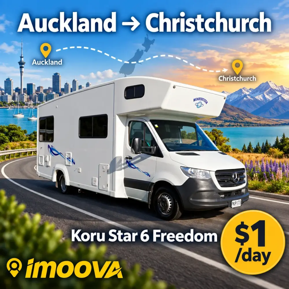 Koru Star 6 Freedom relocation from Auckland to Christchurch