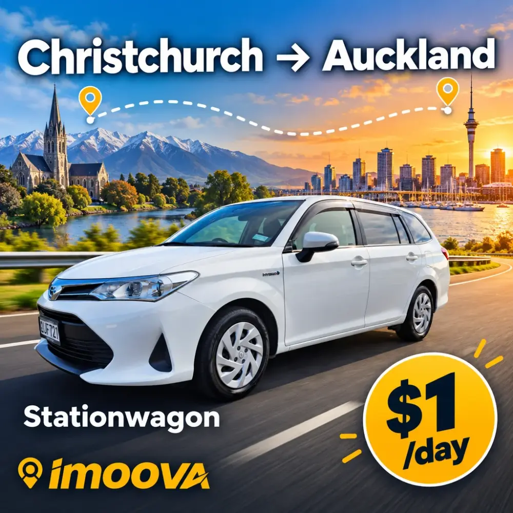 Stationwagon relocation from Christchurch to Auckland