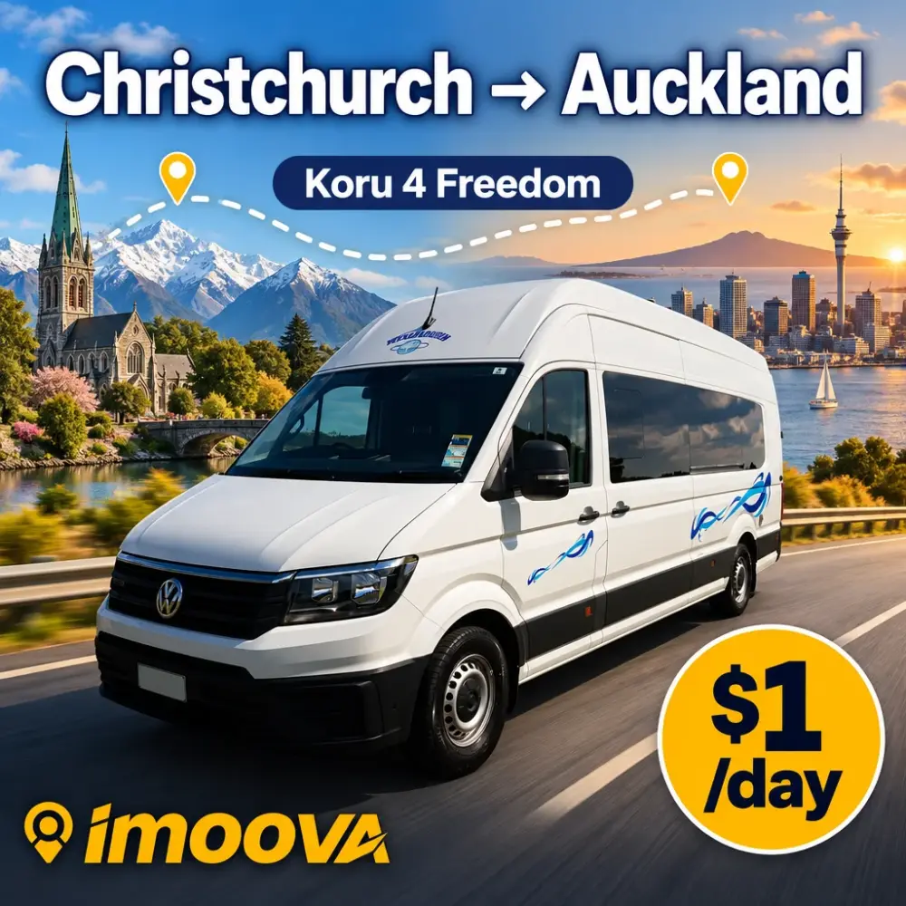Koru 4 Freedom relocation from Christchurch to Auckland