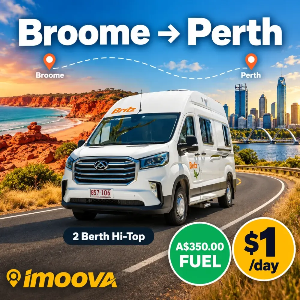2 Berth Hi-Top relocation from Broome to Perth