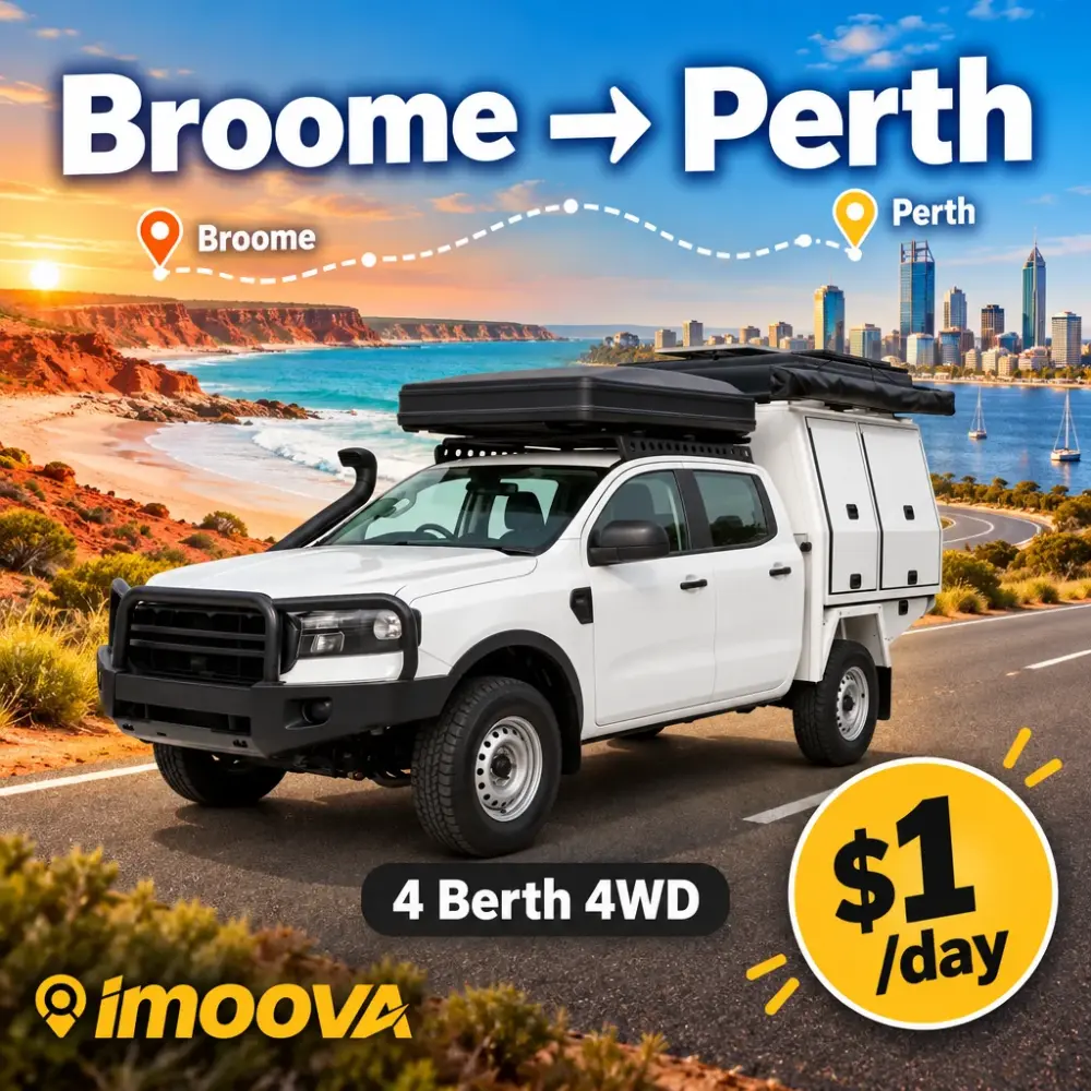 4 Berth 4WD relocation from Broome to Perth