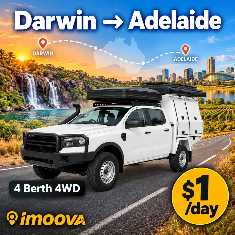 4 Berth 4WD relocation from Darwin to Adelaide