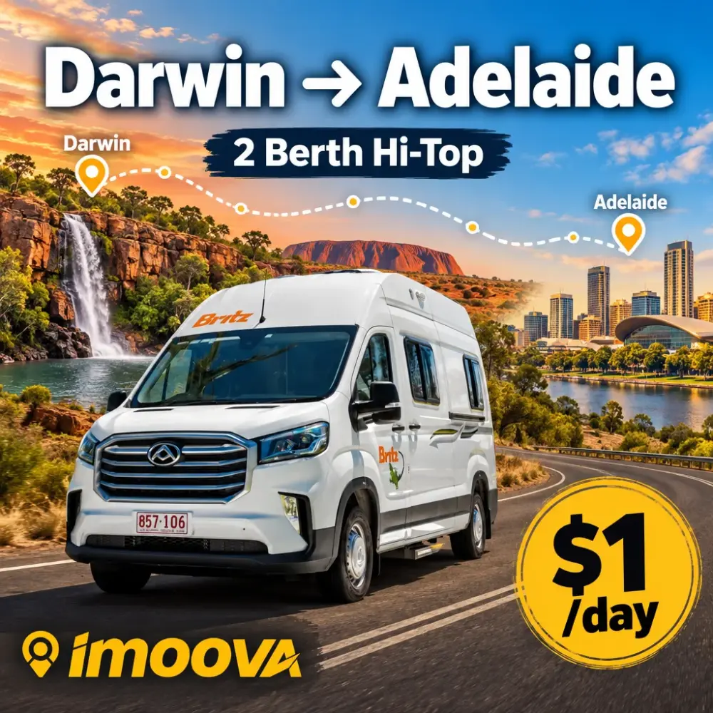 2 Berth Hi-Top relocation from Darwin to Adelaide