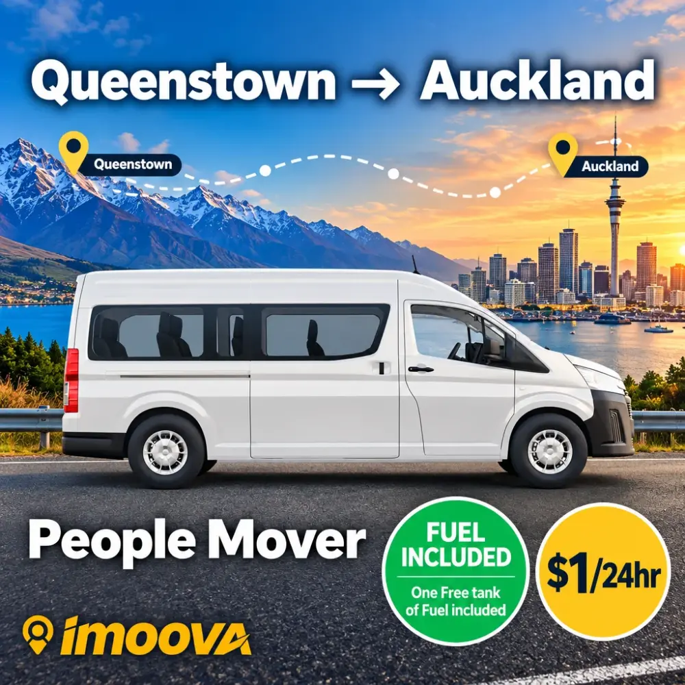 People Mover relocation from Queenstown to Auckland