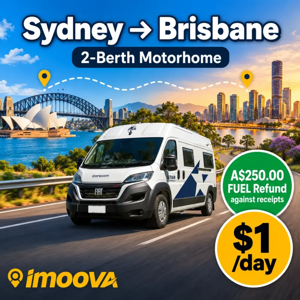 2-Berth Motorhome relocation from Sydney to Brisbane