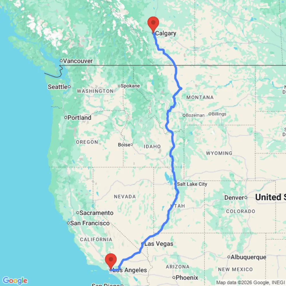 Comfort Family Select relocation from Los Angeles to Calgary