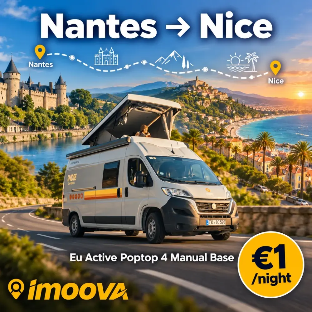 Eu Active Poptop 4 Manual Base relocation from Nantes to Nice