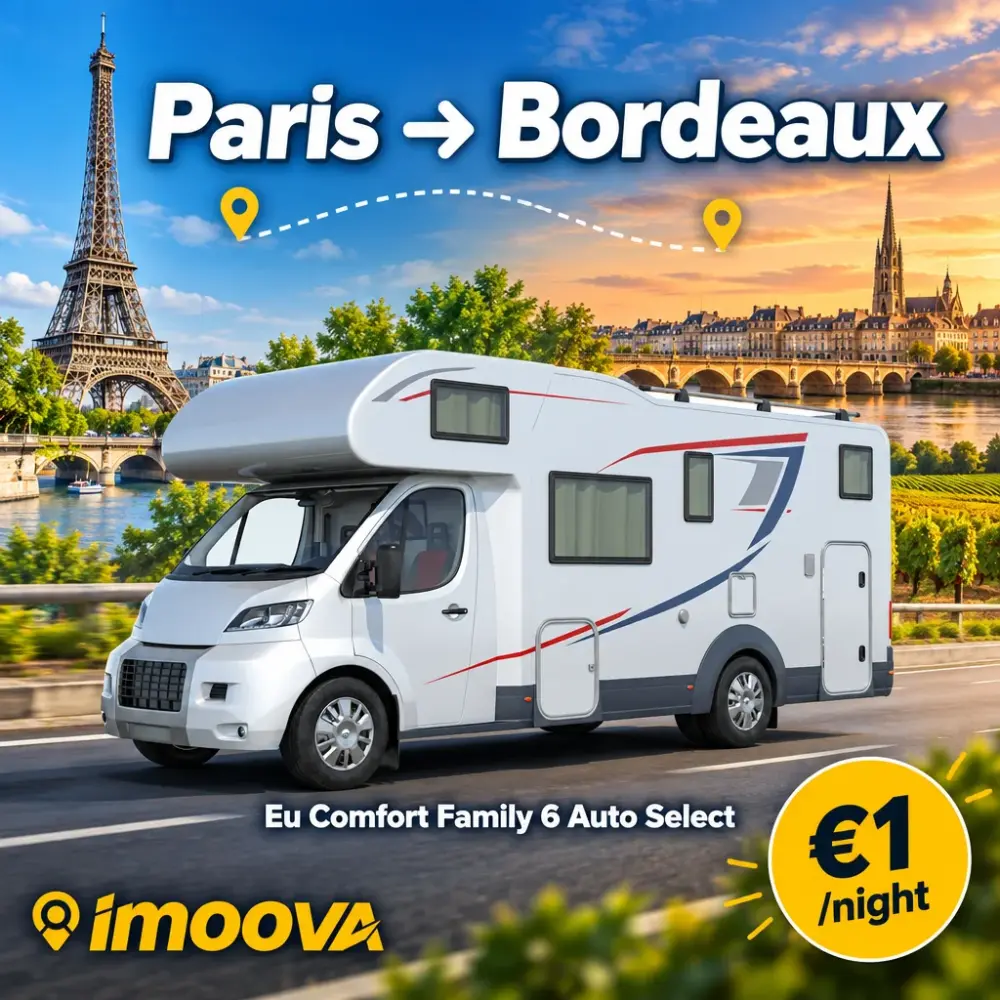 Eu Comfort Family 6 Auto Select relocation from Paris to Bordeaux