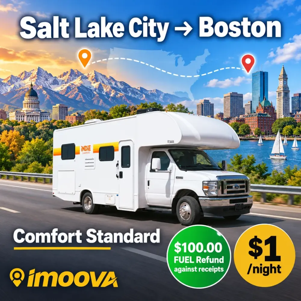 Comfort Standard relocation from Salt Lake City to Boston