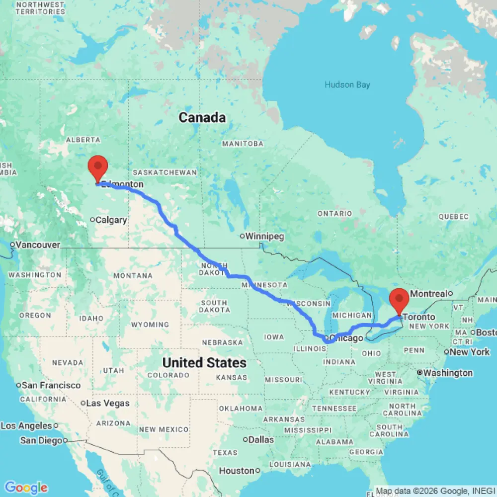 Saver 6 - Class C relocation from Toronto to Edmonton