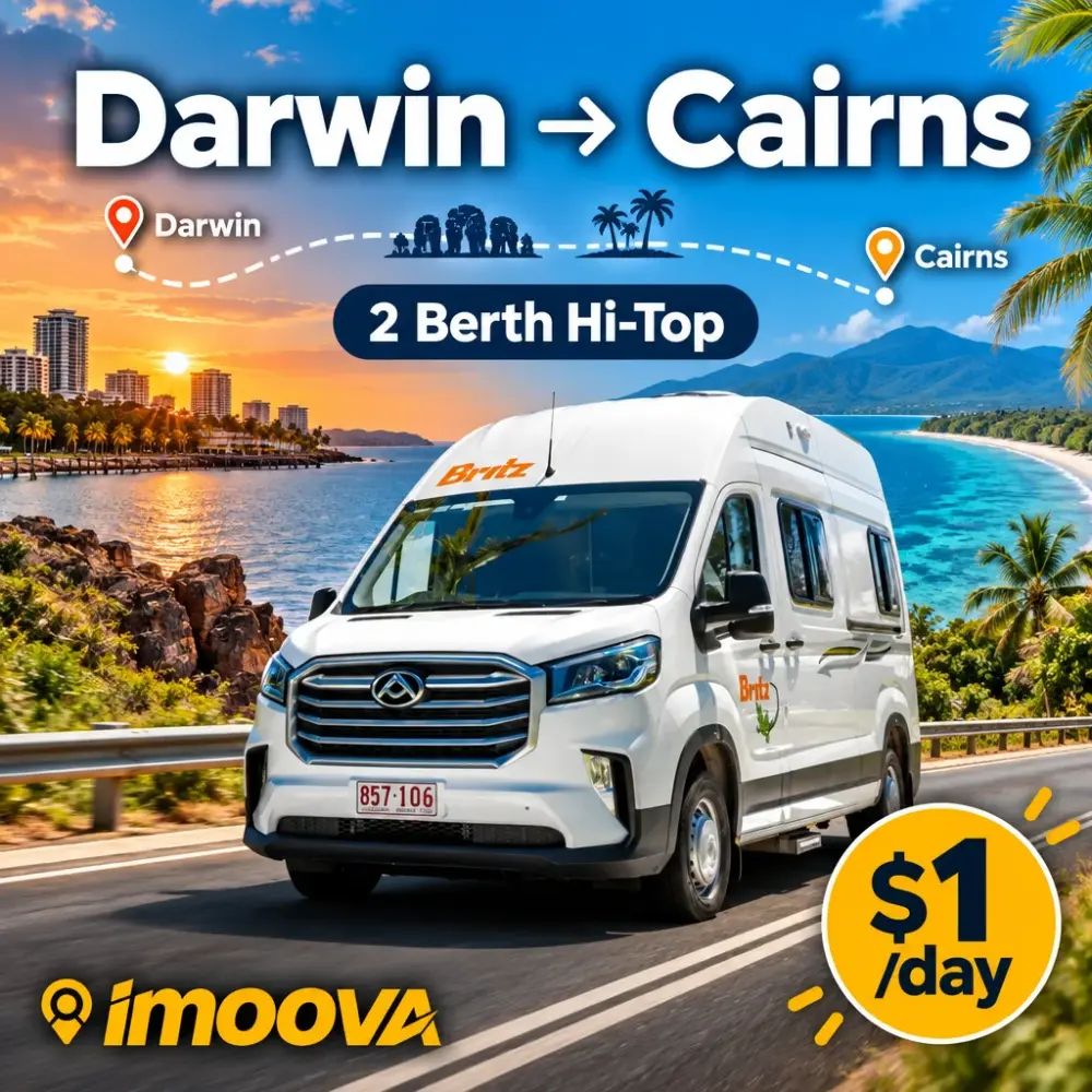 2 Berth Hi-Top relocation from Darwin to Cairns