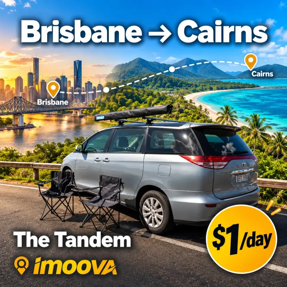 Trasloco di The Tandem da Brisbane a Cairns