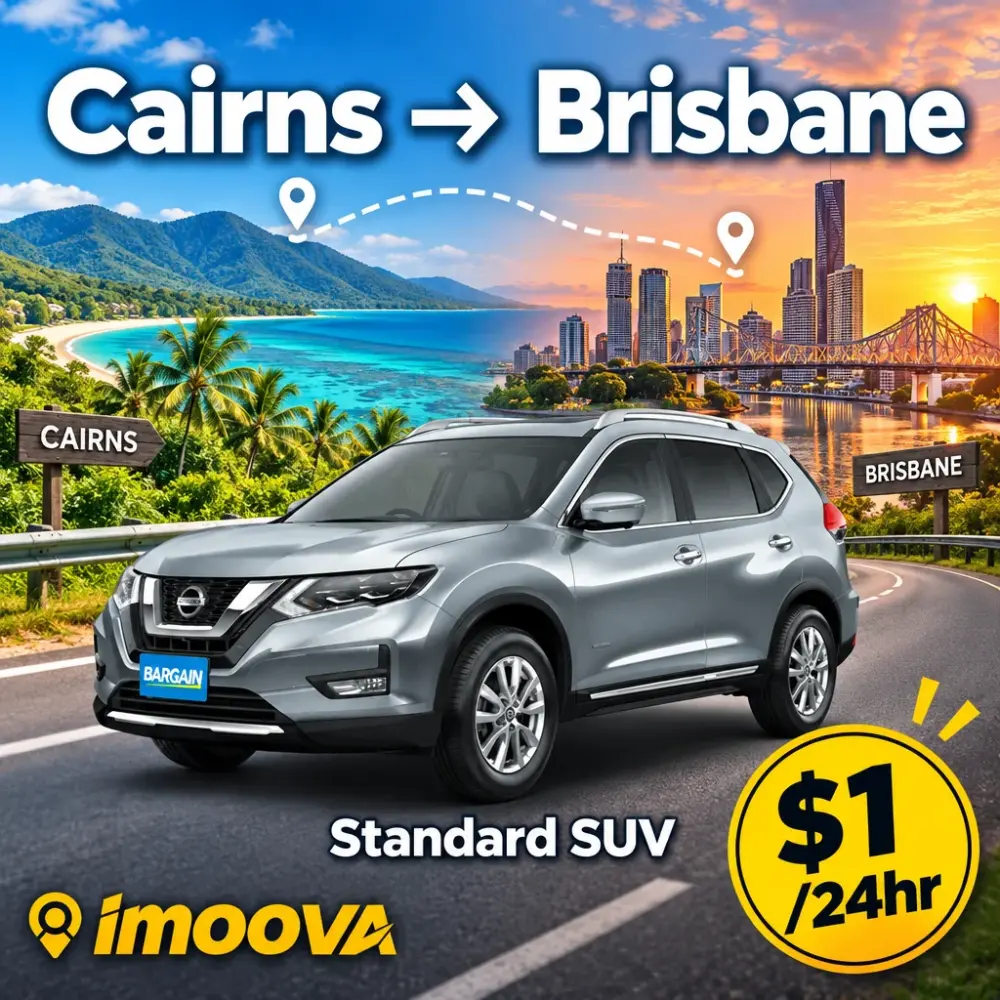 Standard SUV relocation from Cairns to Brisbane