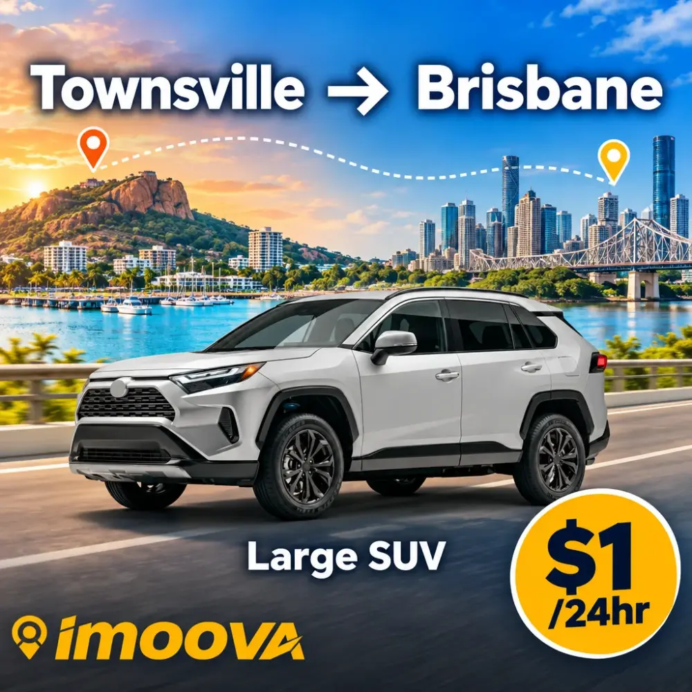 Large SUV relocation from Townsville to Brisbane