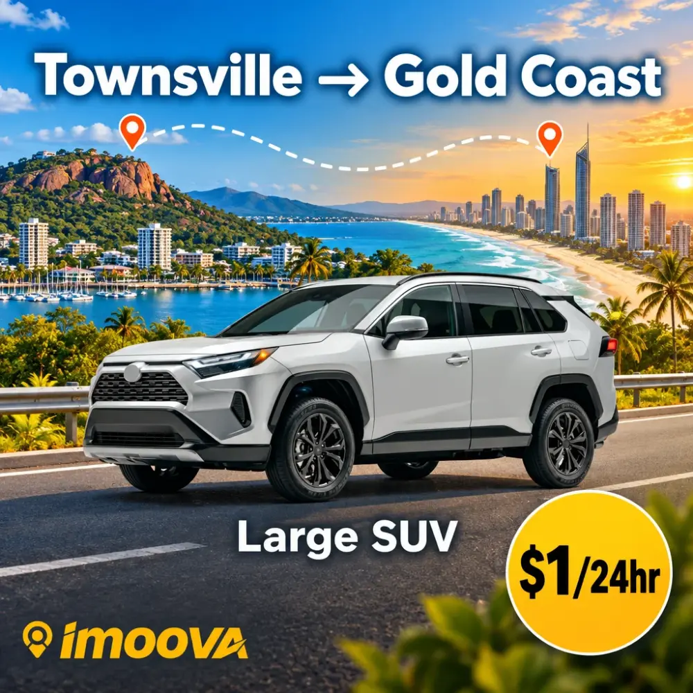 Large SUV relocation from Townsville to Gold Coast