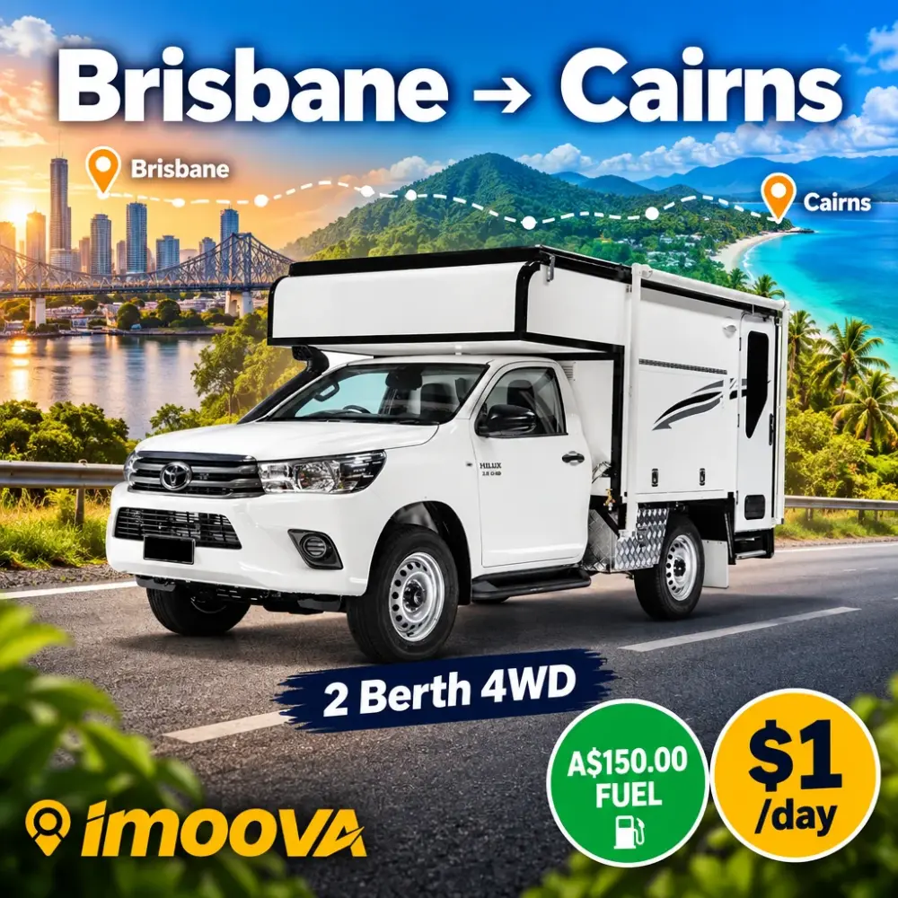 2 Berth 4WD relocation from Brisbane to Cairns