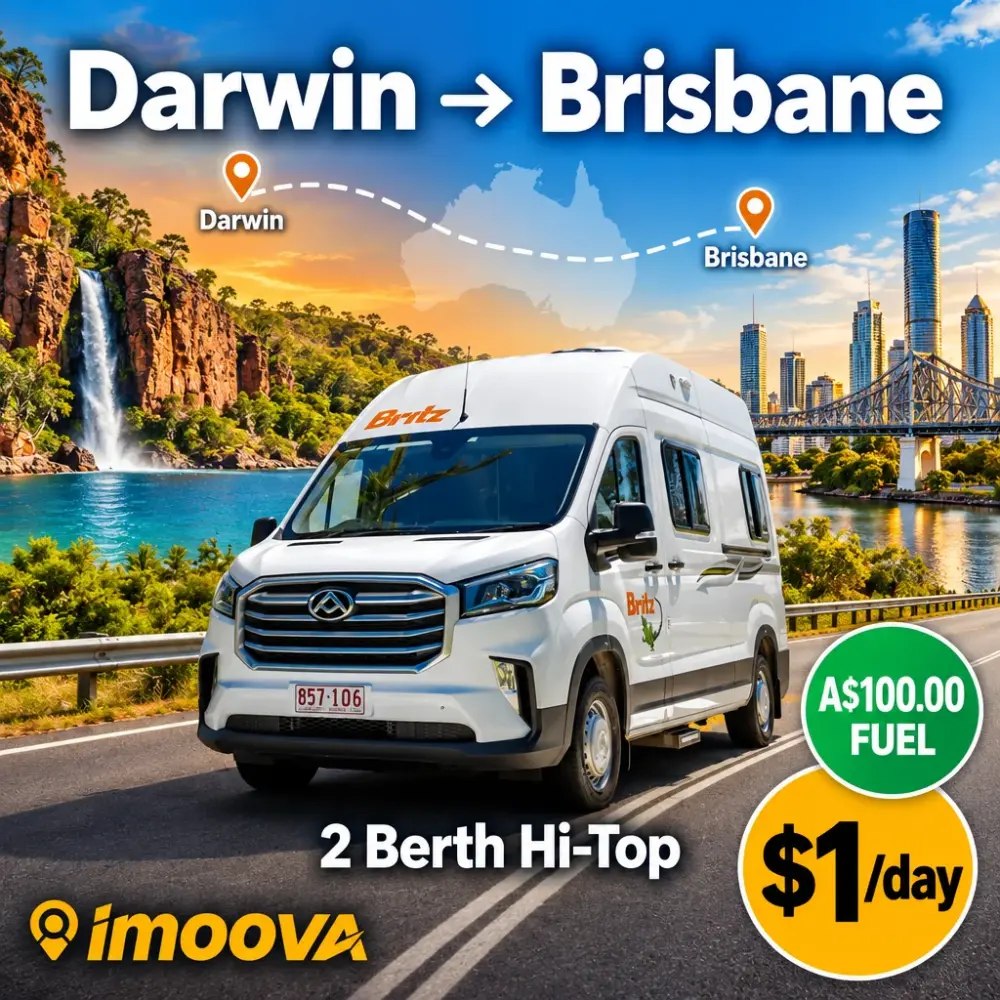 2 Berth Hi-Top relocation from Darwin to Brisbane