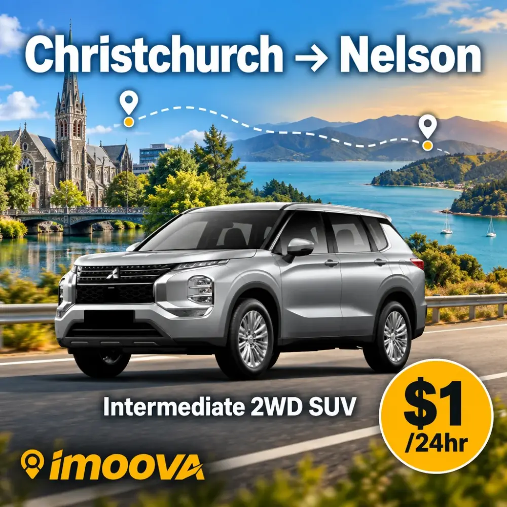 Intermediate 2WD SUV relocation from Christchurch to Nelson