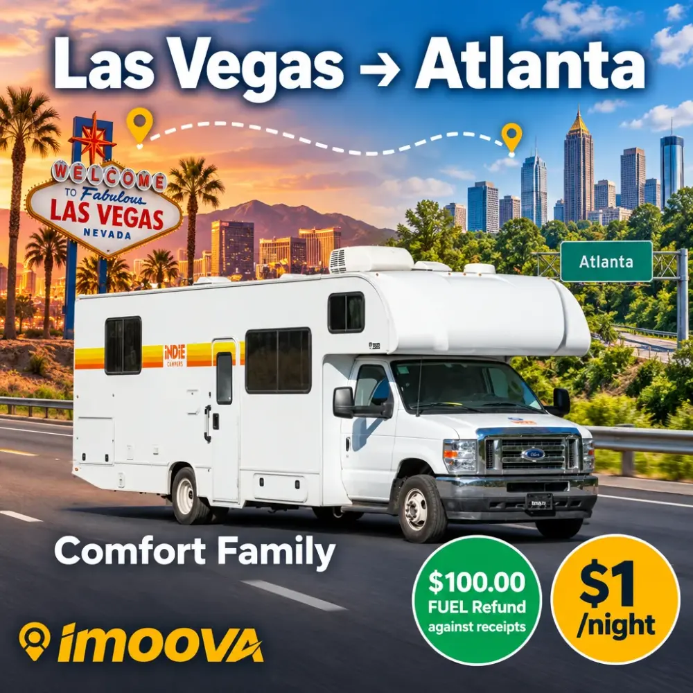 Trasloco di Comfort Family da Las Vegas a Atlanta