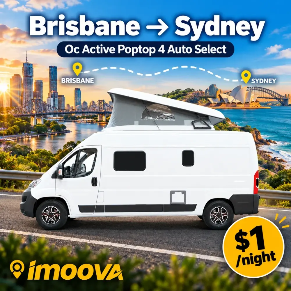 Oc Active Poptop 4 Auto Select relocation from Brisbane to Sydney