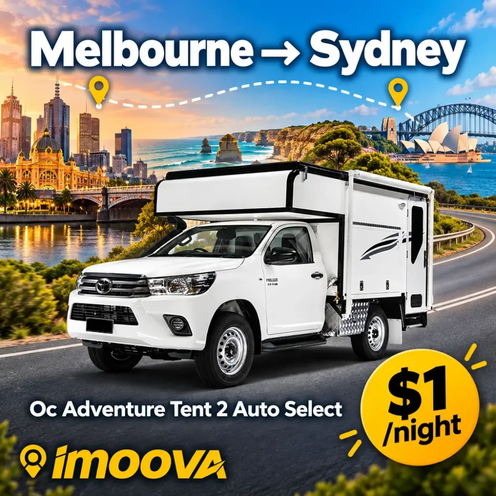 Oc Adventure Tent 2 Auto Select relocation from Melbourne to Sydney