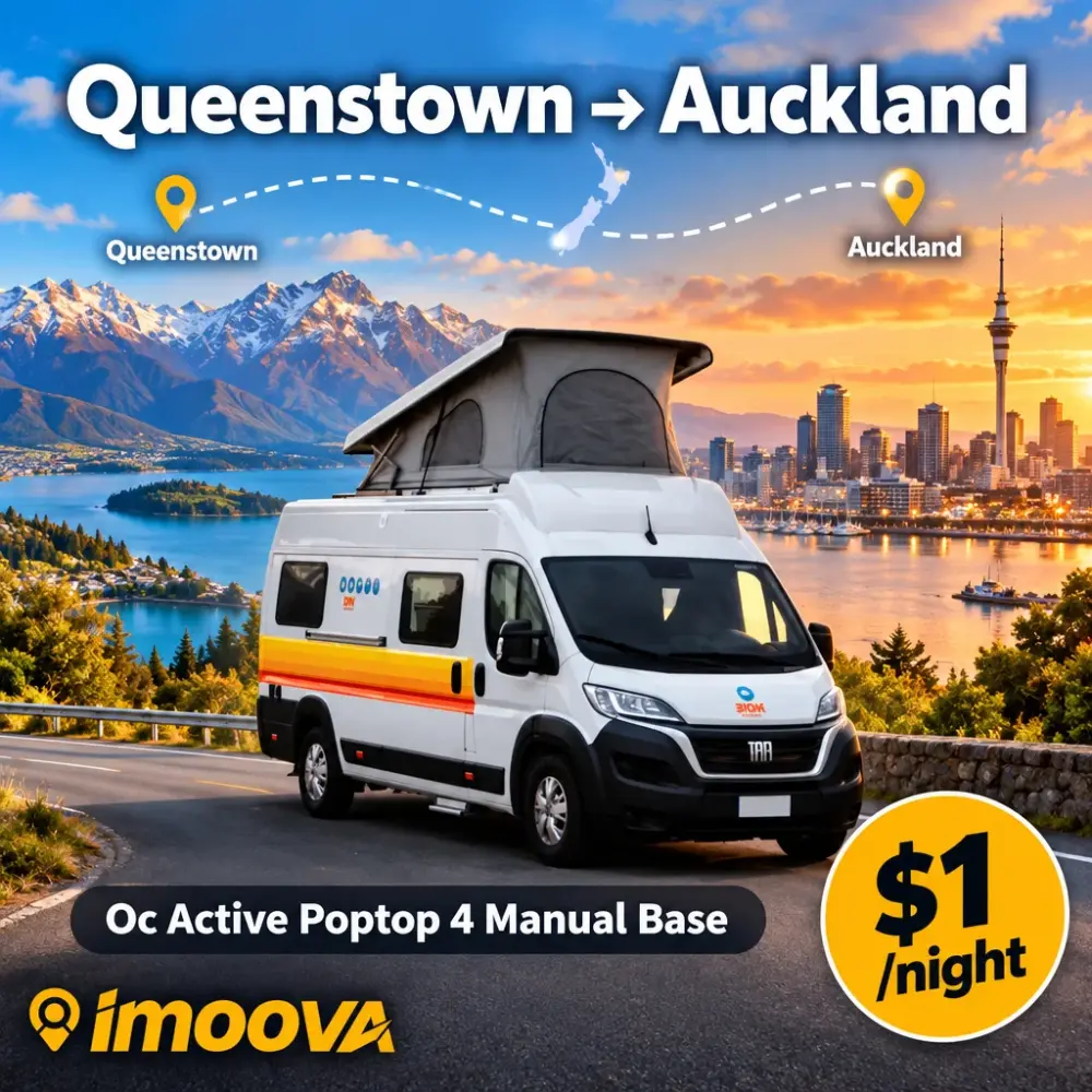Oc Active Poptop 4 Manual Base relocation from Queenstown to Auckland