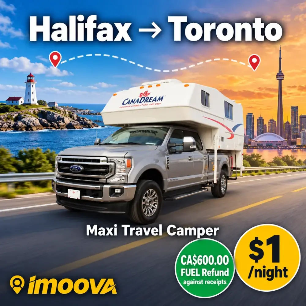 Trasloco di Maxi Travel Camper da Halifax a Toronto