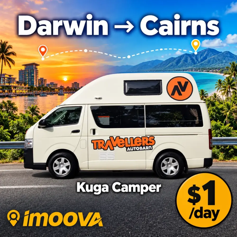 Kuga Camper relocation from Darwin to Cairns