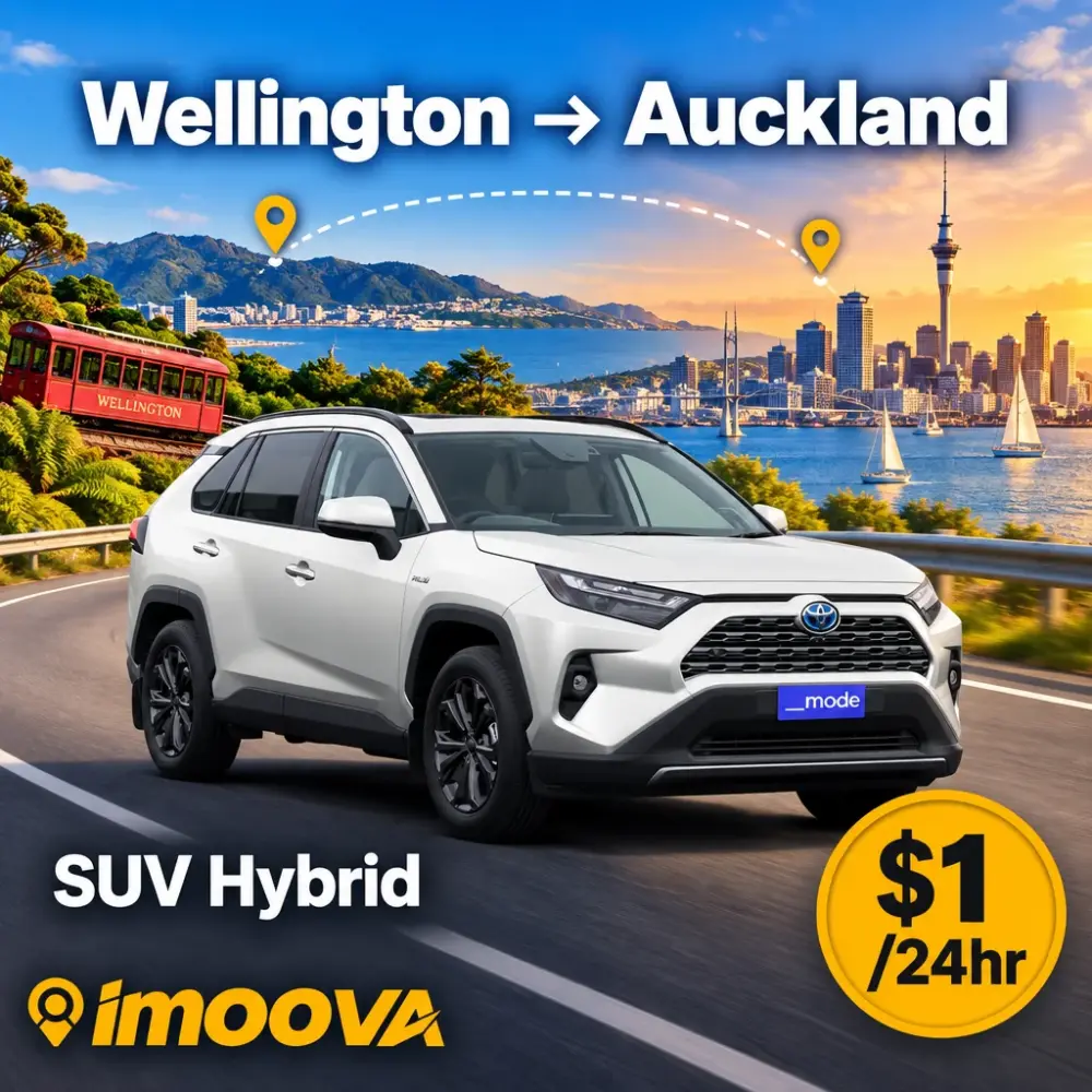 SUV Hybrid relocation from Wellington to Auckland