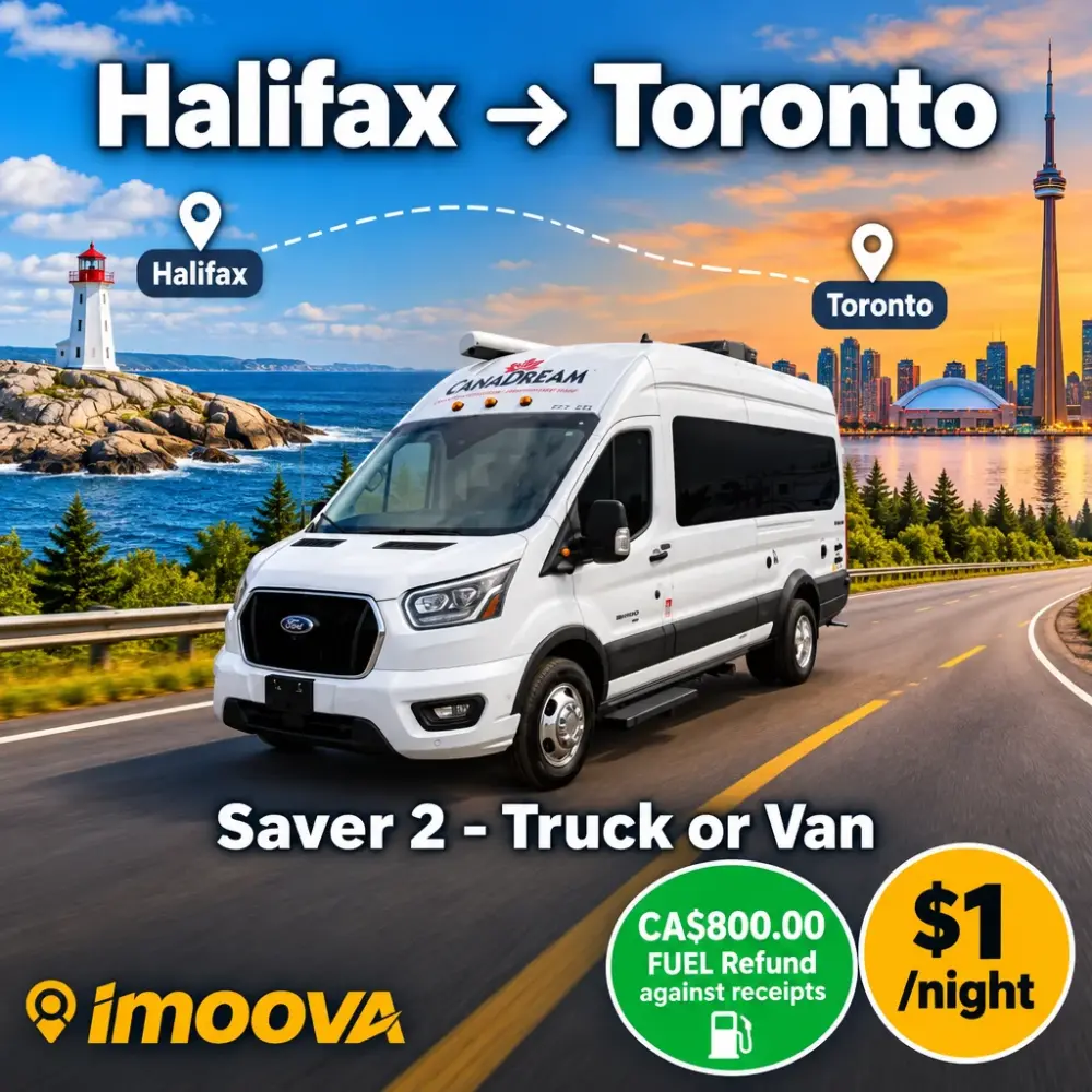 Trasloco di Saver 2 - Truck or Van da Halifax a Toronto
